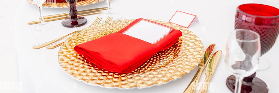 Basic table setting? Where Does the Napkin Go? Follow this guide and your table will look picture perfect with Napkins from Fastballoons